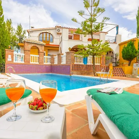 Casa Jardin Del Olivar Con Piscina Privada Alcaucin
