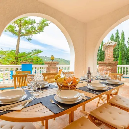 Casa Jardin Del Olivar Con Piscina Privada Alcaucin